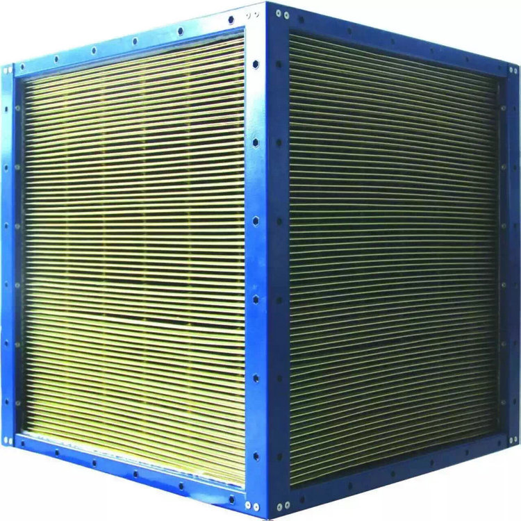 【空空板式熱交換器節(jié)能回收原理圖 鋁芯體顯熱換熱器】價(jià)格_廠家 -