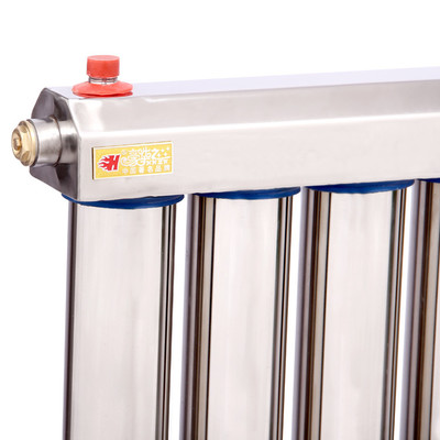 【豪華之星】廠家批發 家用不銹鋼換熱器 51、76 不銹鋼柱式換熱器 家居采暖換熱器圖片_高清圖_細節圖-衡水明睿能源設備 -